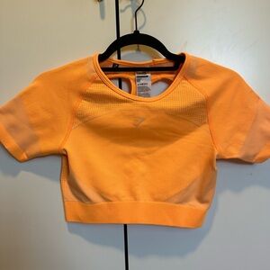 Gymshark Orange Crop Top